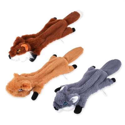 Hunting dog toy squeaky dog plush toy no stuffing