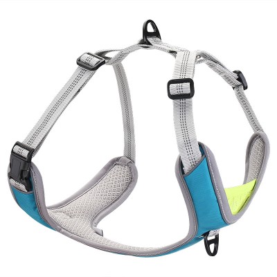 Wholesale reflective custom pet sport dog harness for running