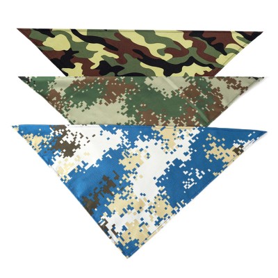 Pet accessories dog scarf fashion camo dog bandana summer