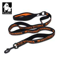 Natural fancy nylon leads custom climbing one traction dog traction pet running leash