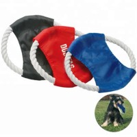 Dog Cotton Ring Pet Dog Cotton Rope flyer Training Christmas Pet Accessories