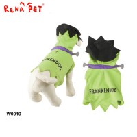 W0010 Halloween product green color pet dog clothes pet halloween costume