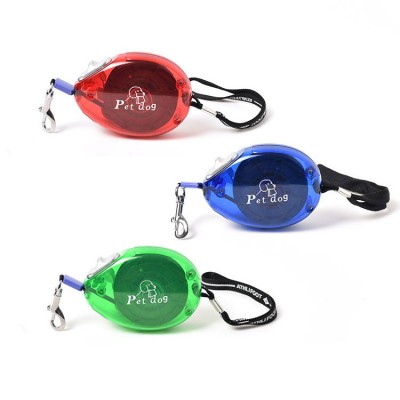 For 26lbs blue red green 2.5m retractable dog leash small